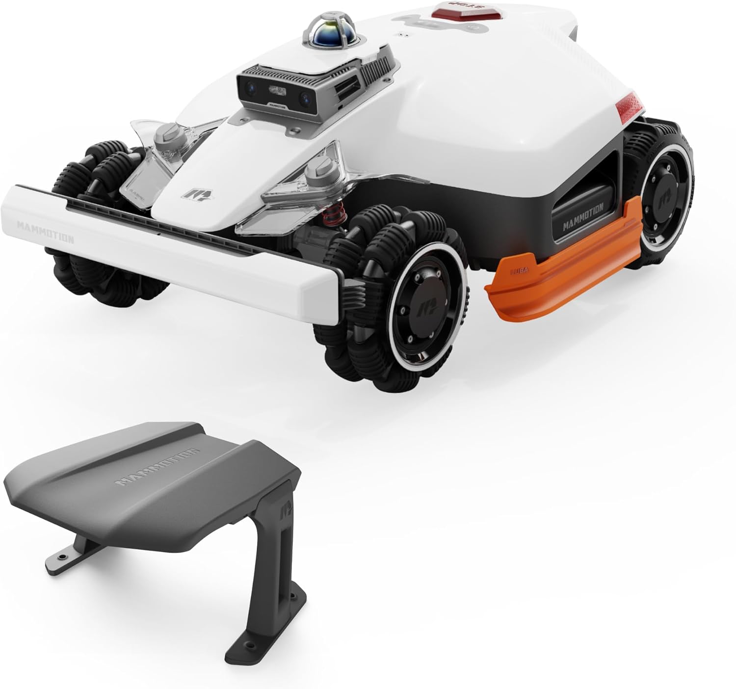 Mammotion LUBA 3 AWD 5000H Robot Lawn Mower with Garage, LiDAR & AI Vision, 1.25 Acres