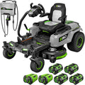 EGO POWER+ Z6 Zero Turn Riding Mower, 42" Deck, 6 Batteries & Charger - ZT4215S