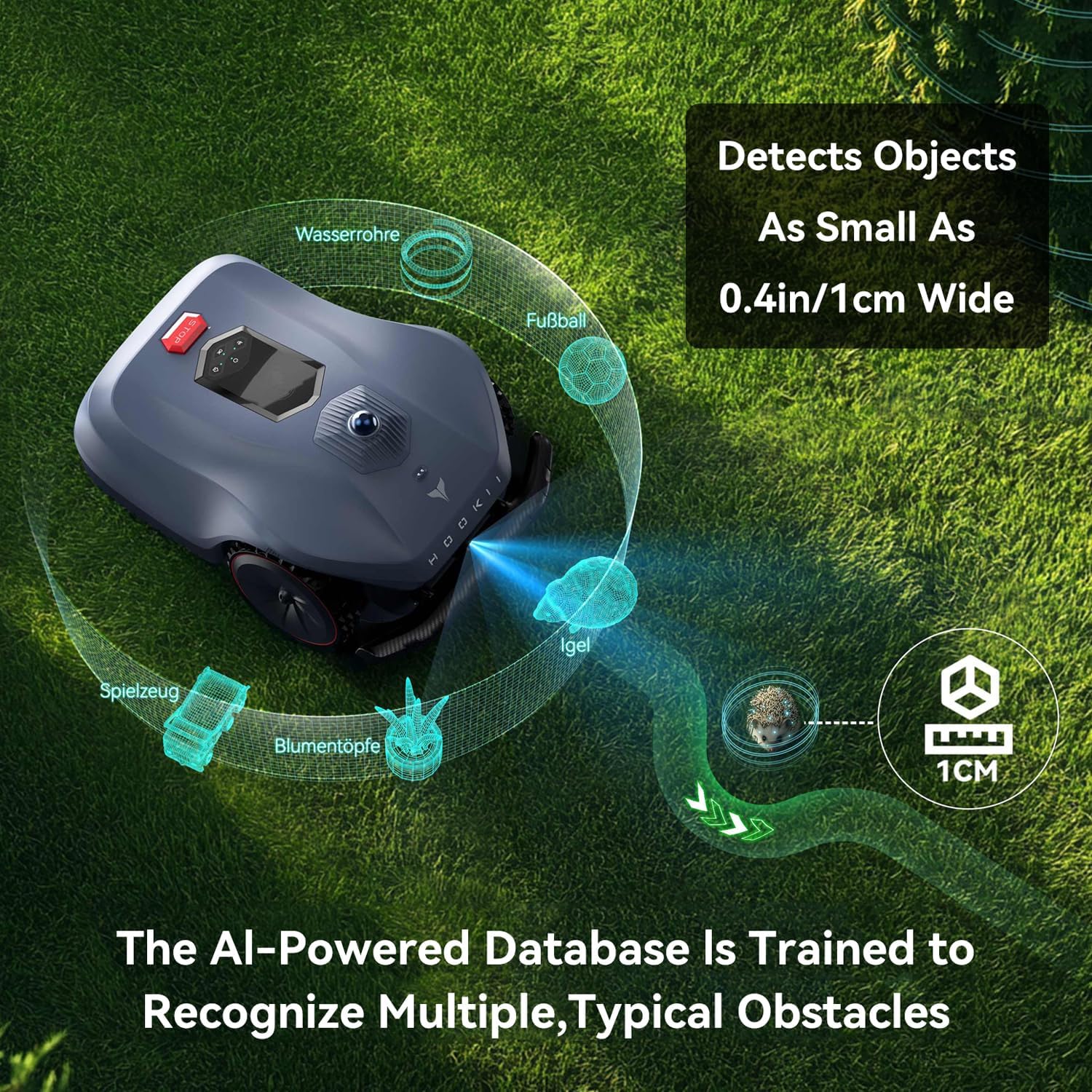 Neomow X SE Wire-Free Robot Lawn Mower, 3D LiDAR & Vision Mapping, 0.75 Acre