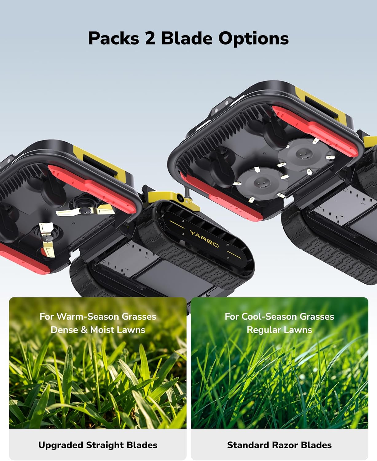 YARBO Robot Lawn Mower Pro, Wire-Free AI Vision & RTK Navigation, Up to 6 Acres