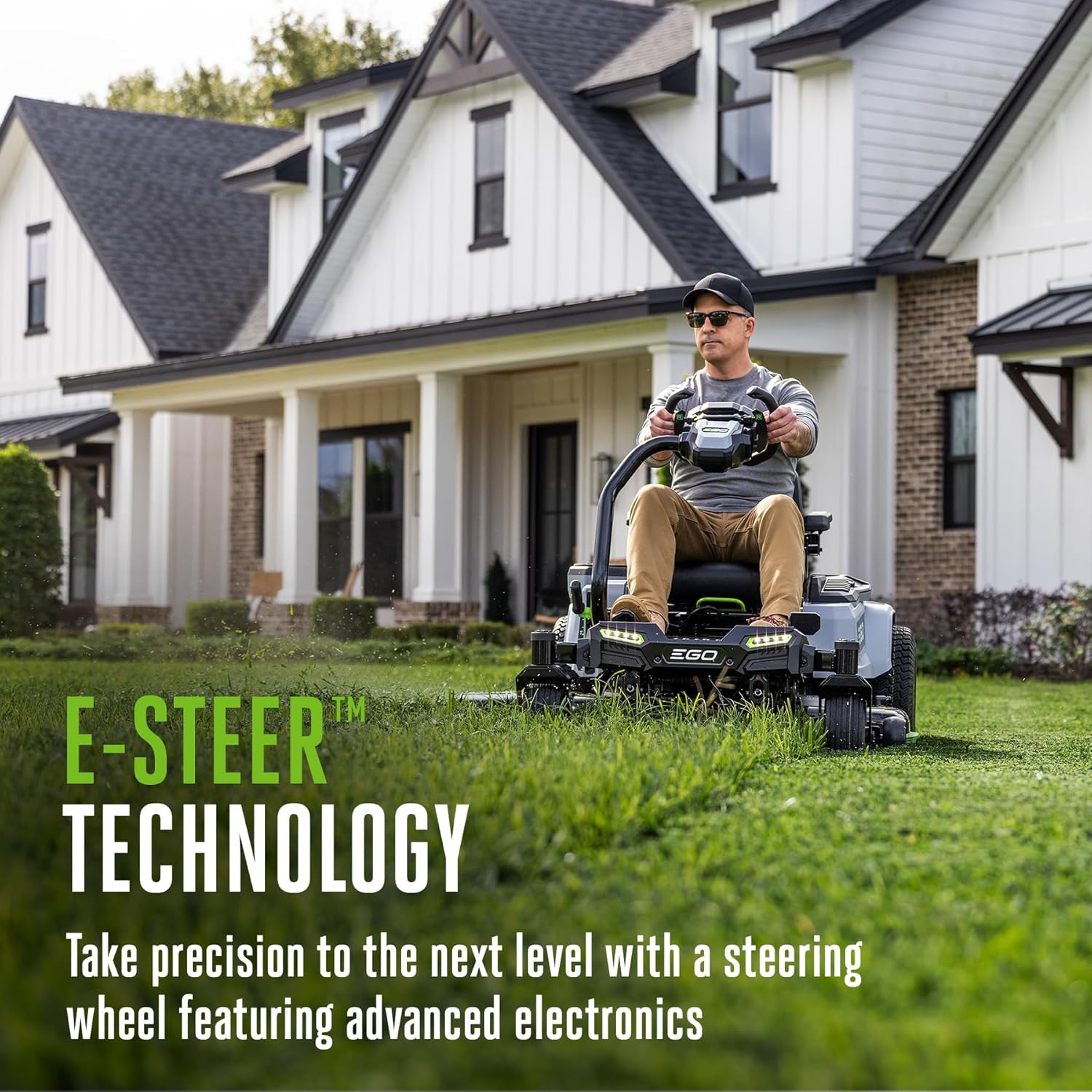 EGO POWER+ Z6 Zero Turn Riding Mower, 42" Deck, 6 Batteries & Charger - ZT4215S