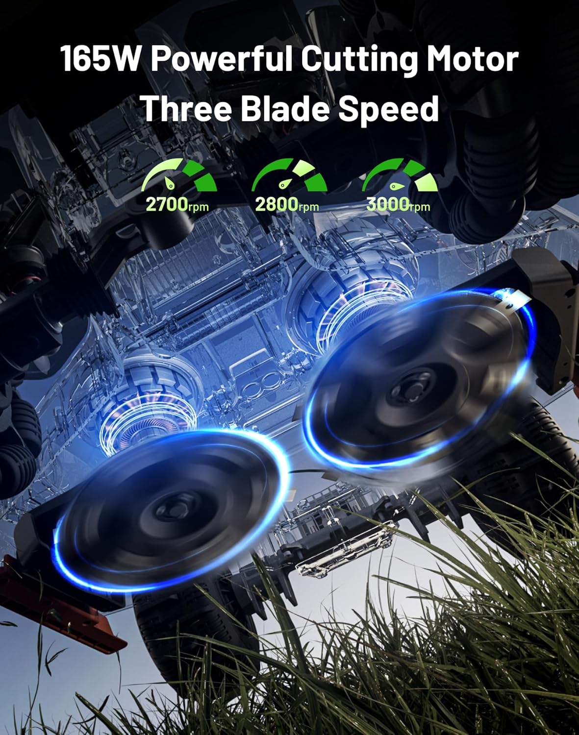 Mammotion LUBA 3 AWD 5000H Robot Lawn Mower with Garage, LiDAR & AI Vision, 1.25 Acres