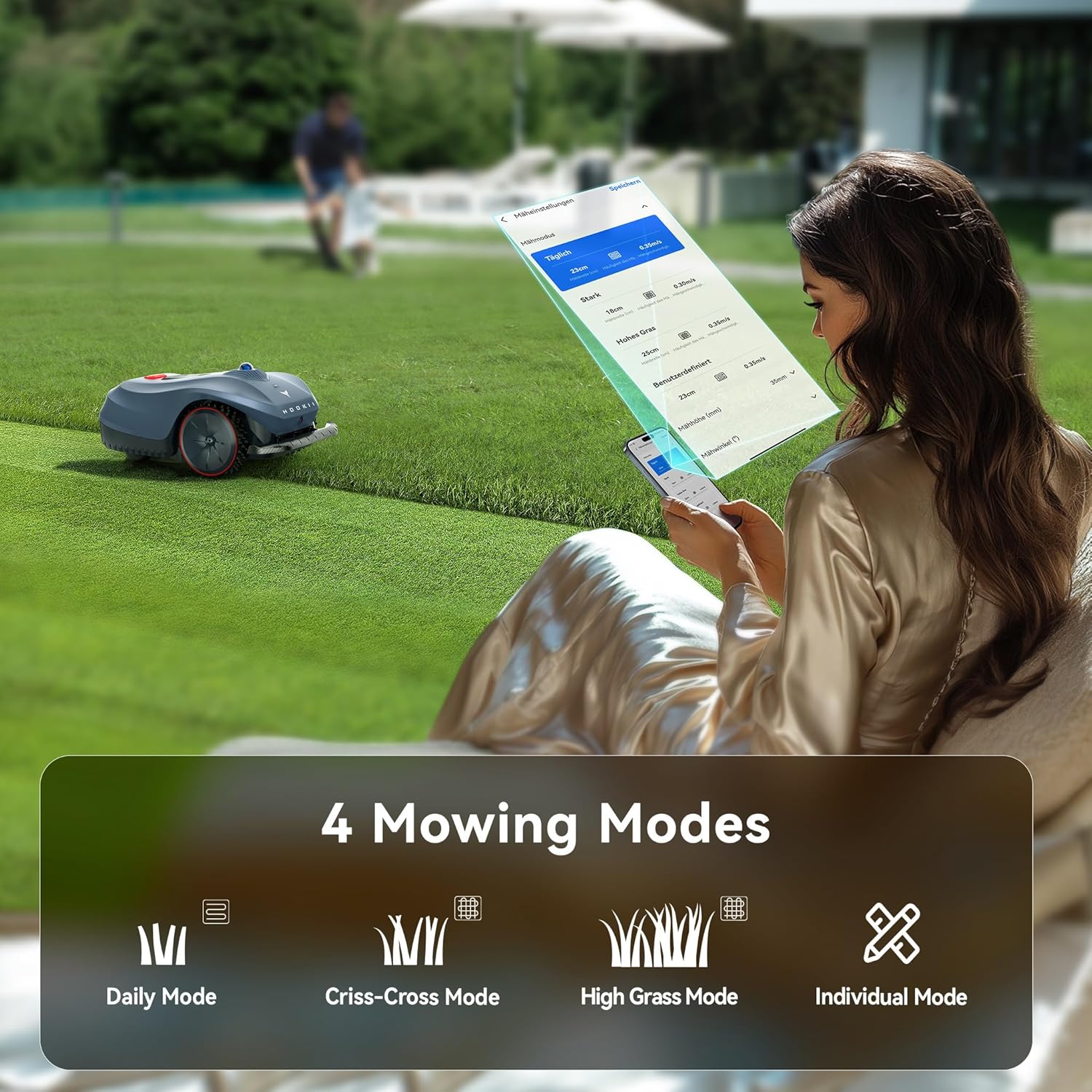 Neomow X SE Wire-Free Robot Lawn Mower, 3D LiDAR & Vision Mapping, 0.75 Acre