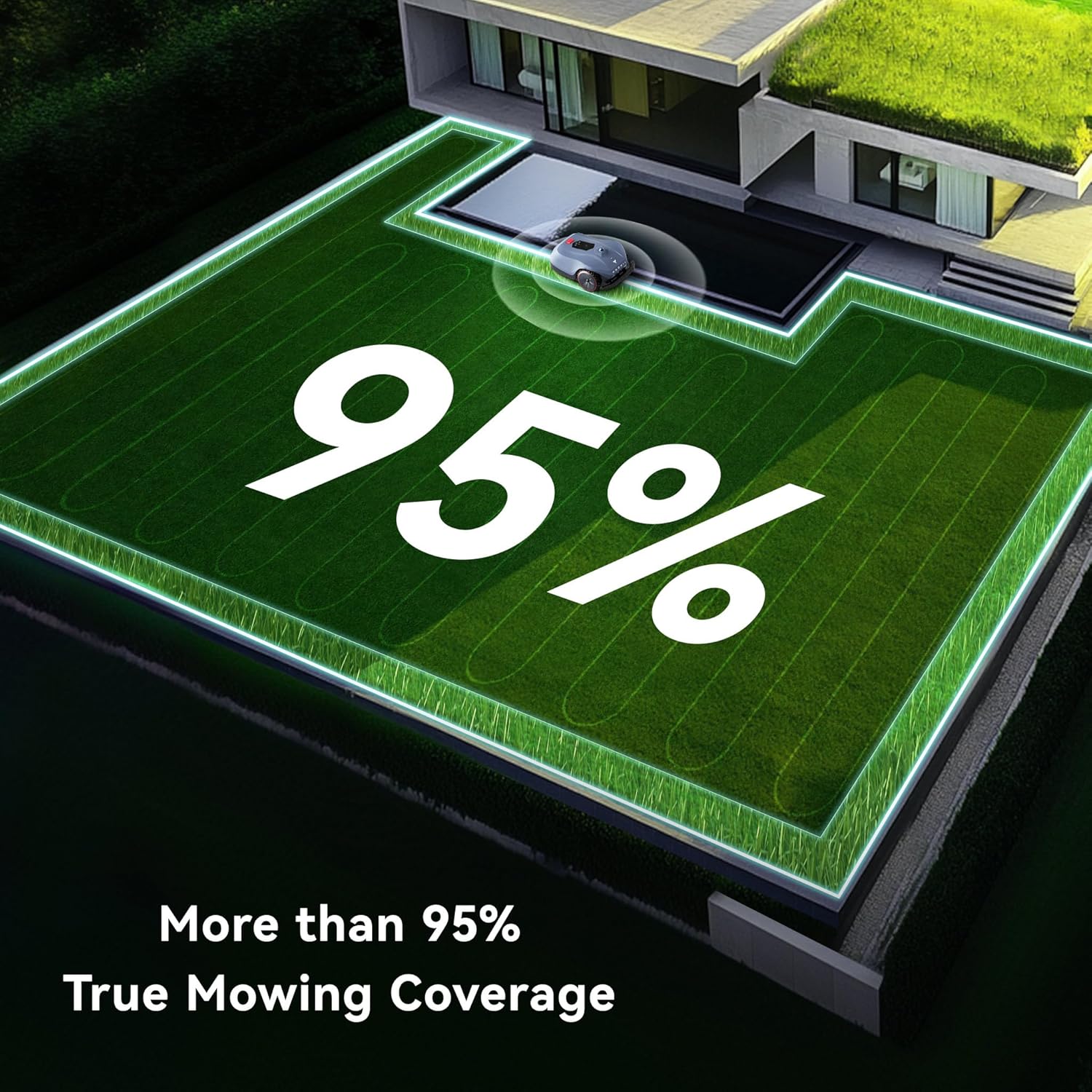 Neomow X SE Wire-Free Robot Lawn Mower, 3D LiDAR & Vision Mapping, 0.75 Acre