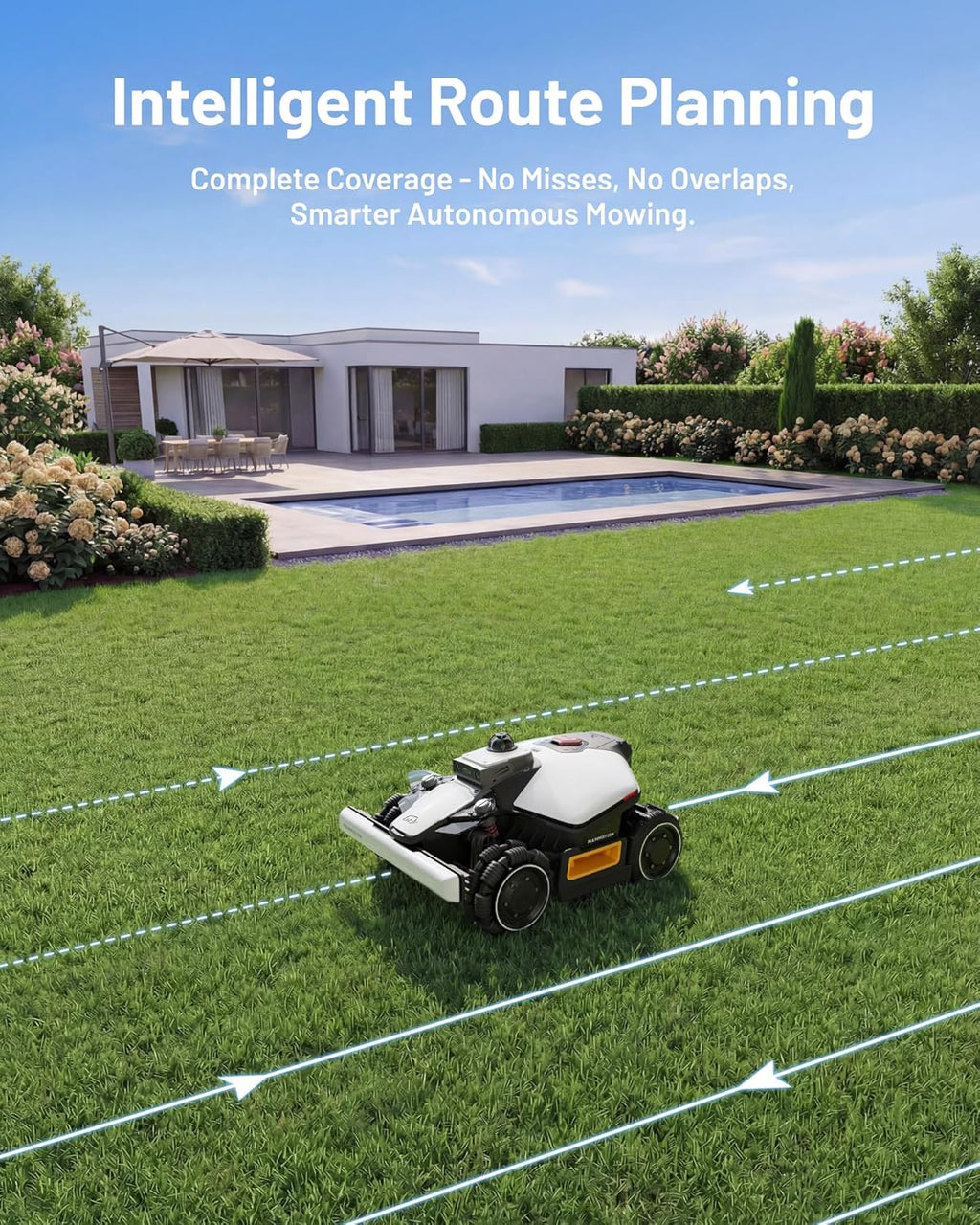 Mammotion LUBA mini 2 AWD 1500H Robot Lawn Mower, LiDAR & AI Vision, 0.37 Acre